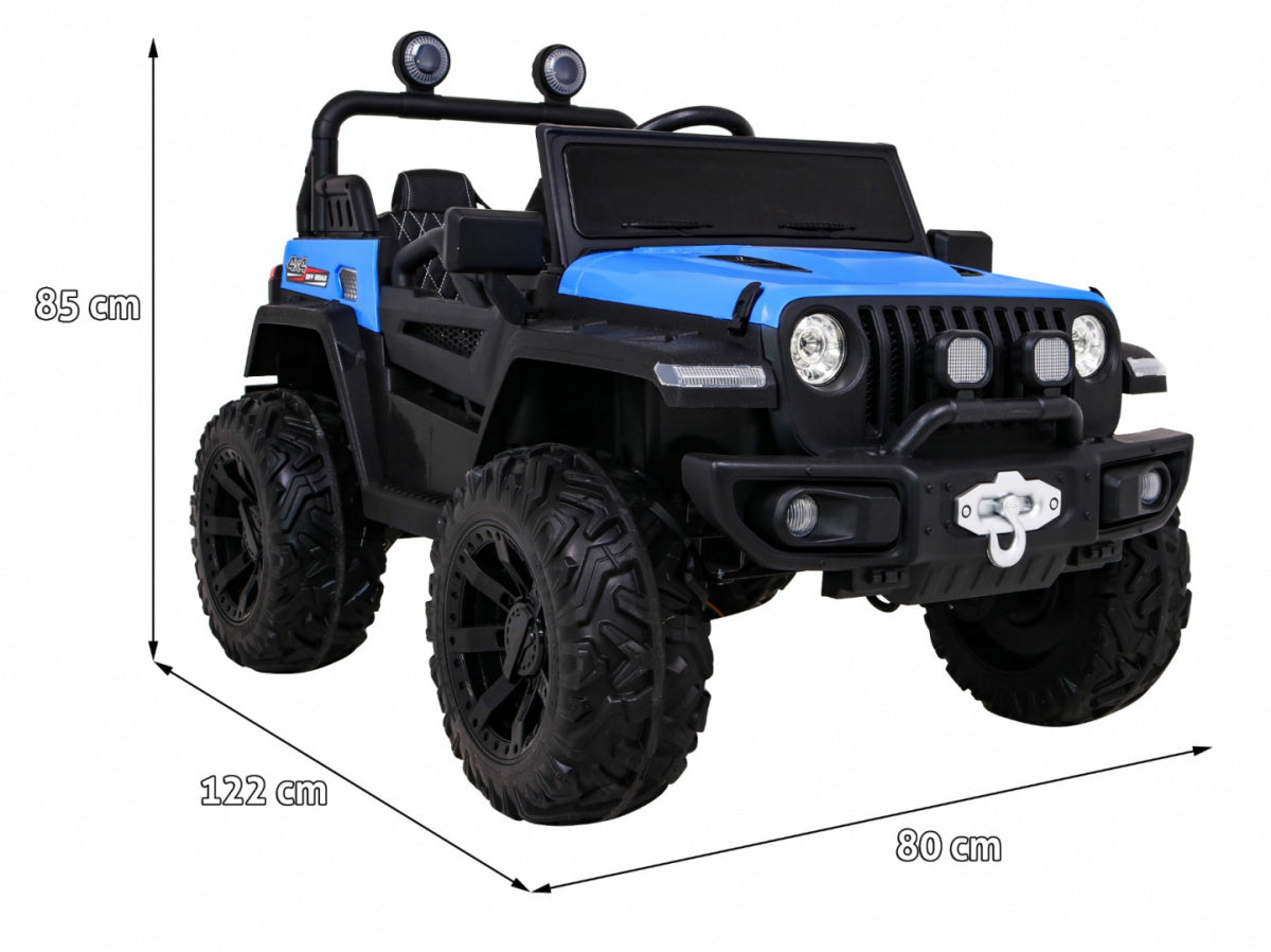Auto na akumulator Master Of Terain 4x4 - plavi