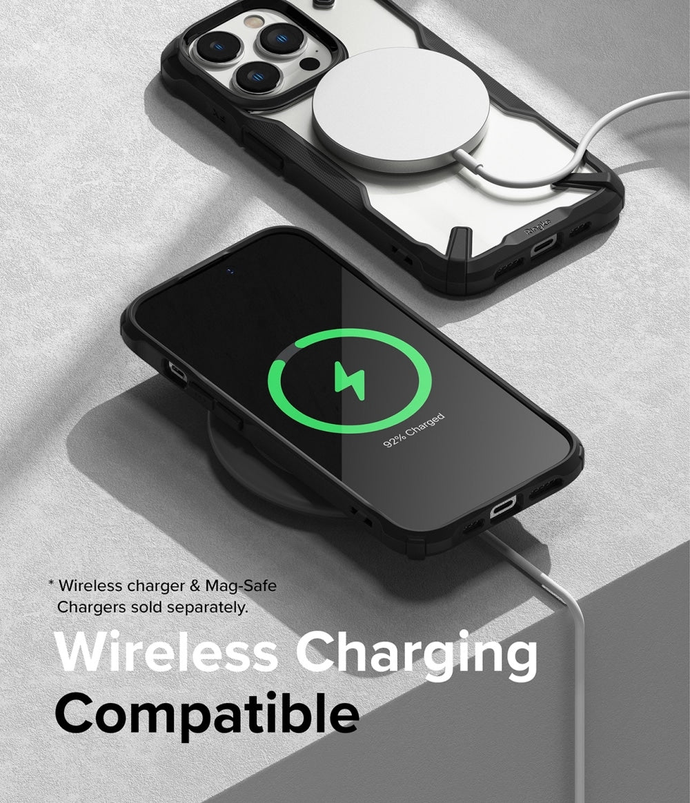 Ringke - Fusion X Design - iPhone 14 Pro - Camo Black