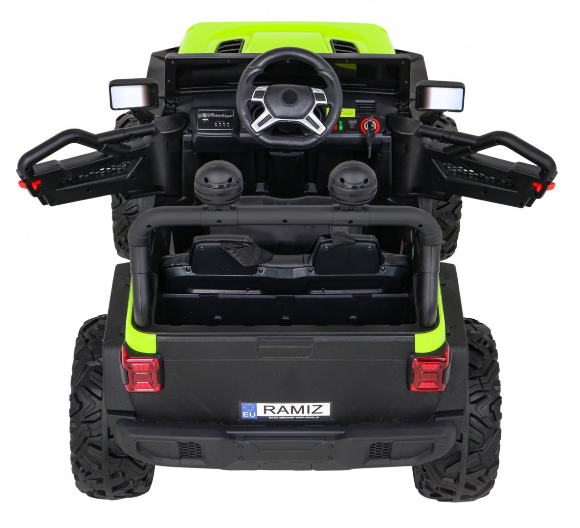 Auto na akumulator Master Of Terain 4x4 - zeleni
