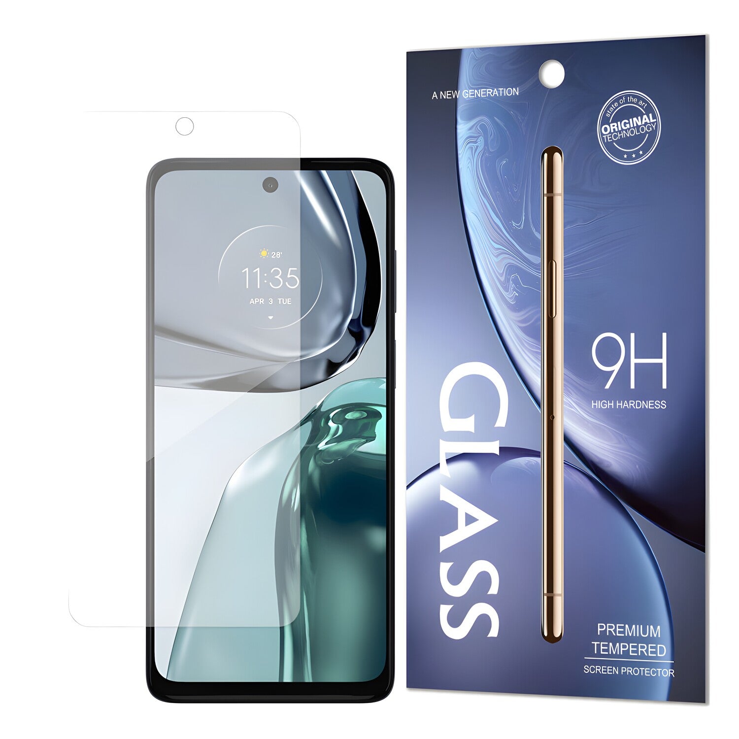 Kaljeno staklo 9H za Motorola Moto G62 - Prozirna KP22472