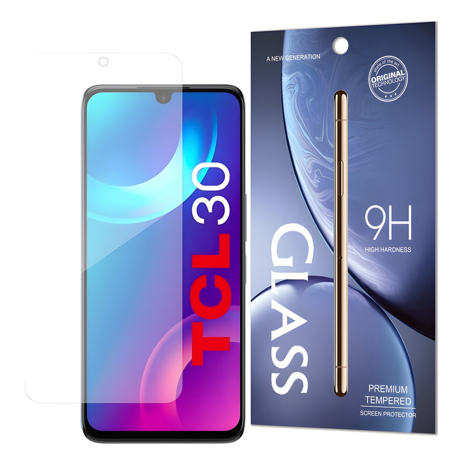 Kaljeno staklo 9H za Honor 30 - Prozirna KP22522
