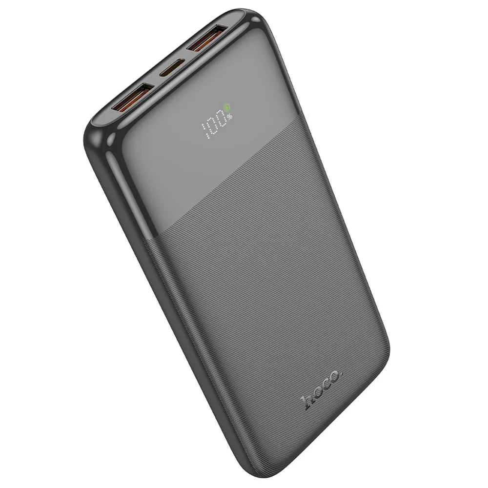 Prijenosni punjač (Powerbank) HOCO - 10.000mAh PD 20W + QC3.0 22.5W J121 crni