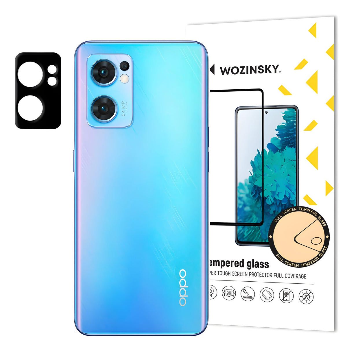 Wozinsky kaljeno staklo za kameru 9H za Oppo Reno7 5G - Prozirna KP24427