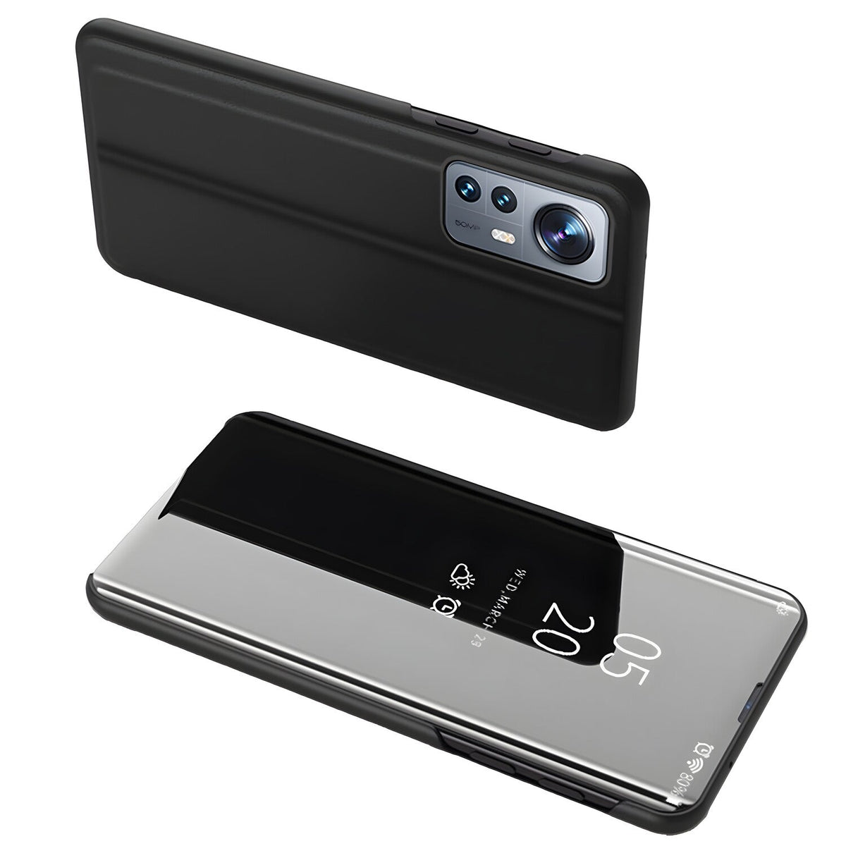 Futrola Clear View za Xiaomi 12 Lite - Crna