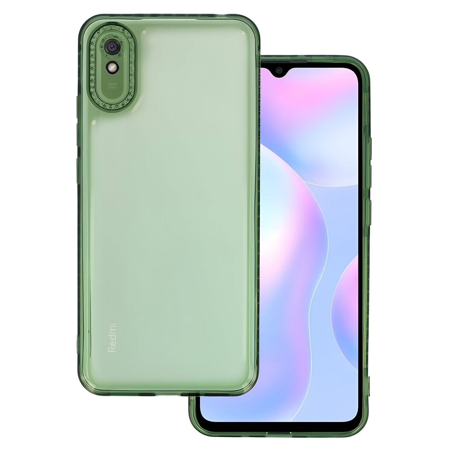 Crystal diamond futrola za Xiaomi Redmi 9A - Zelena KP25460