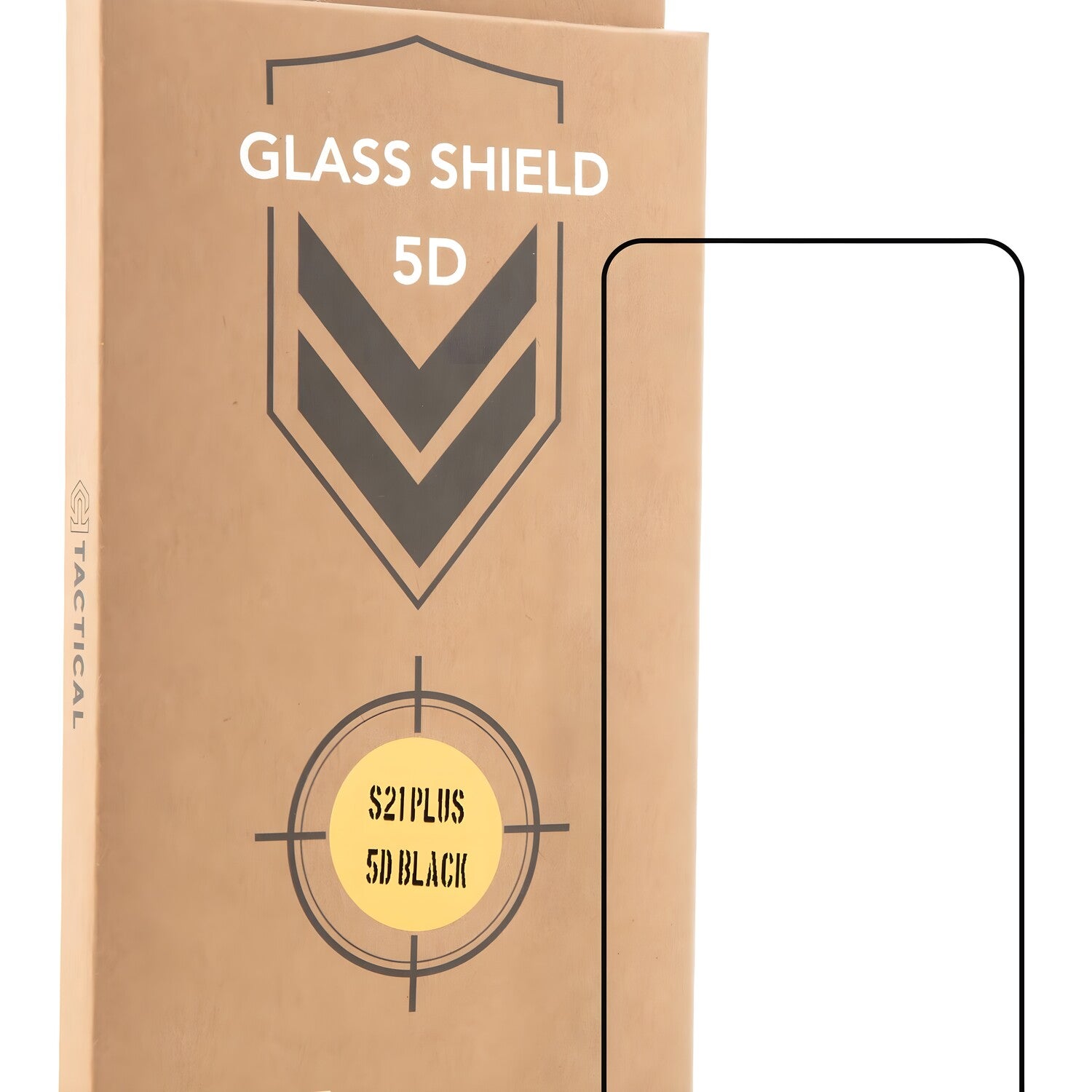 Tactical Glass Shield 5D staklo za Samsung Galaxy S21 5G - Crna KP25765