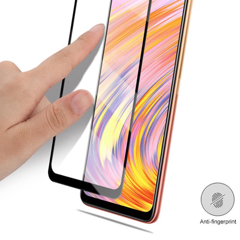 MOCOLO - 3D zakrivljeno potpuno ljepljivo staklo - iPhone 14 Pro - crno