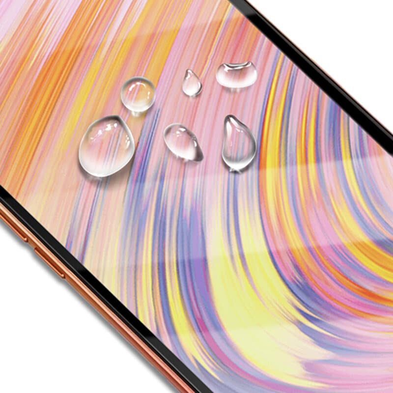 MOCOLO - 3D zakrivljeno potpuno ljepljivo staklo - iPhone 14 Pro - crno