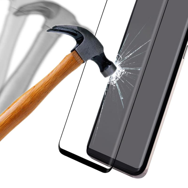 MOCOLO - 3D zakrivljeno potpuno ljepljivo staklo - iPhone 14 Pro - crno