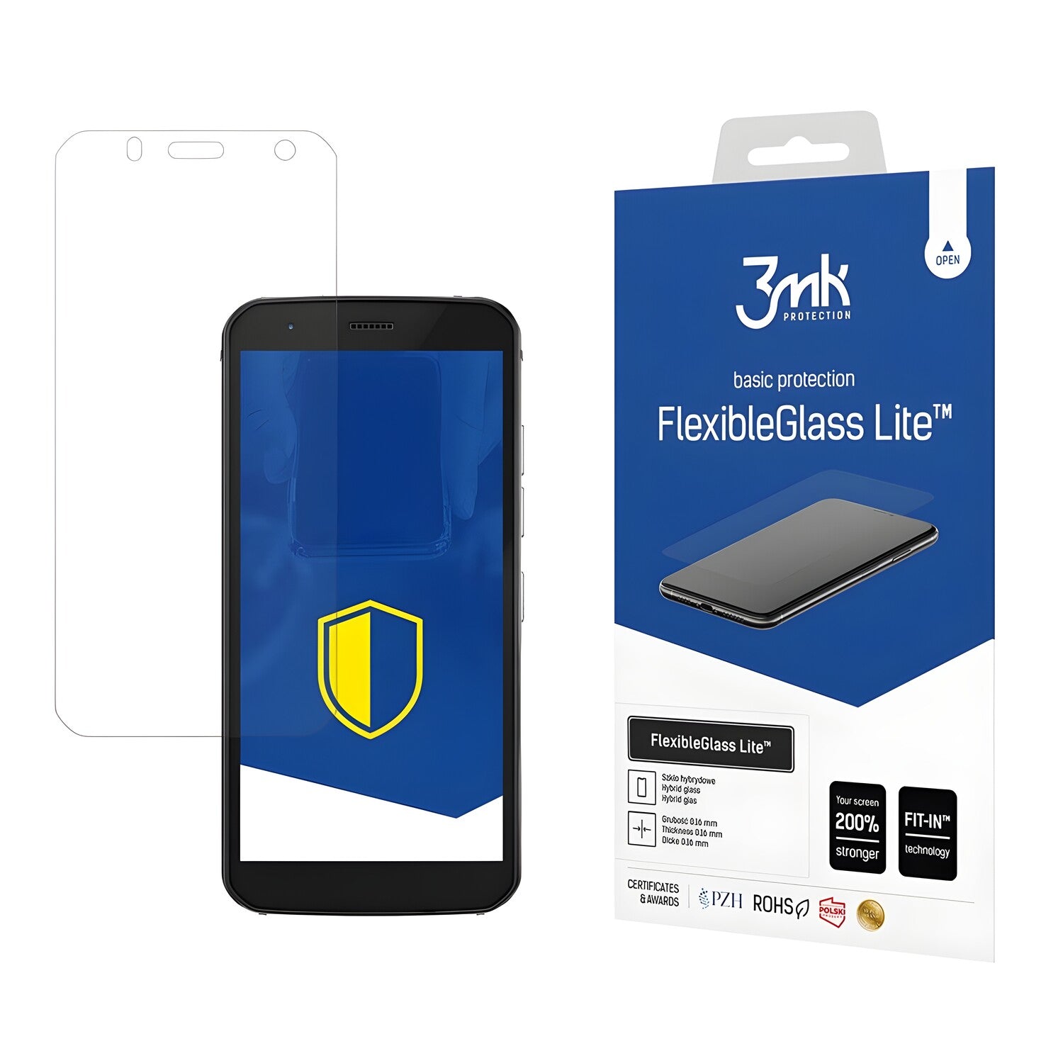 FlexibleGlass Lite™ zaštitno staklo za CAT S52 - Prozirna KP26530