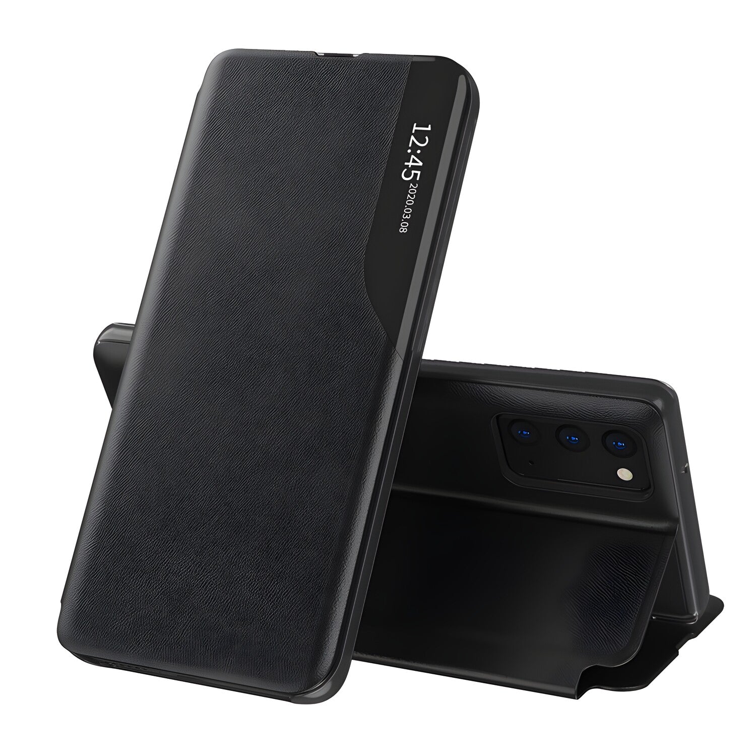 Elegantna knjižna futrola View Case za Samsung Galaxy A24 4G - Crna KP26789