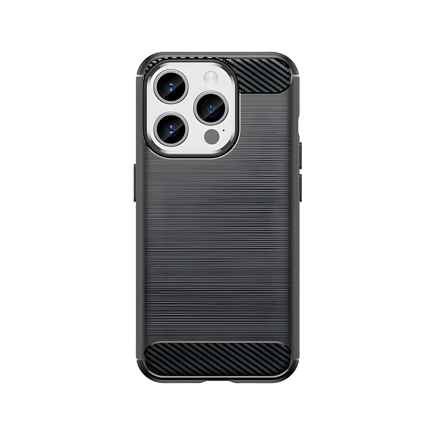 Futrola Carbon Shield TPU za Apple iPhone 15 Pro - Crna KP27709