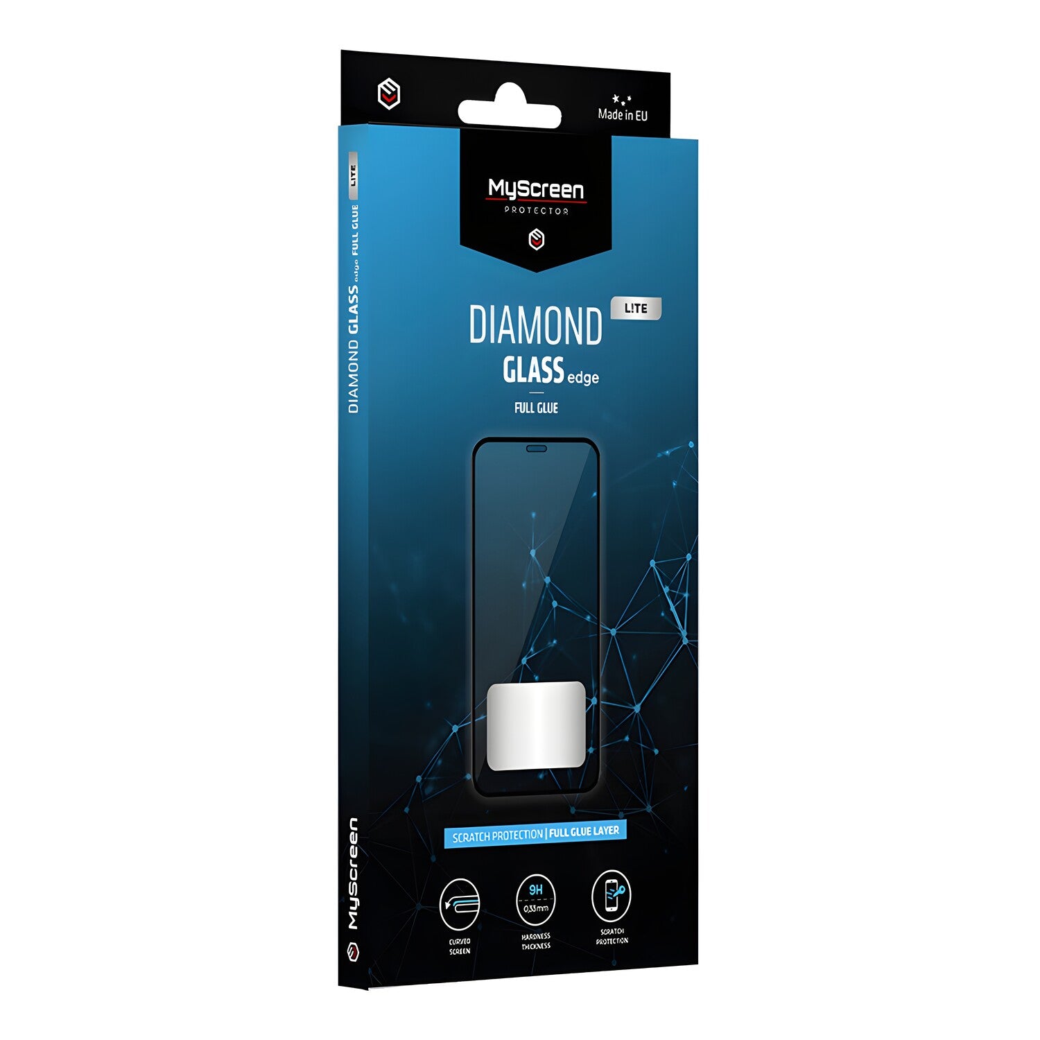 MyScreen Diamond zaštitno staklo za Apple iPhone 15 Plus - Crna KP27910
