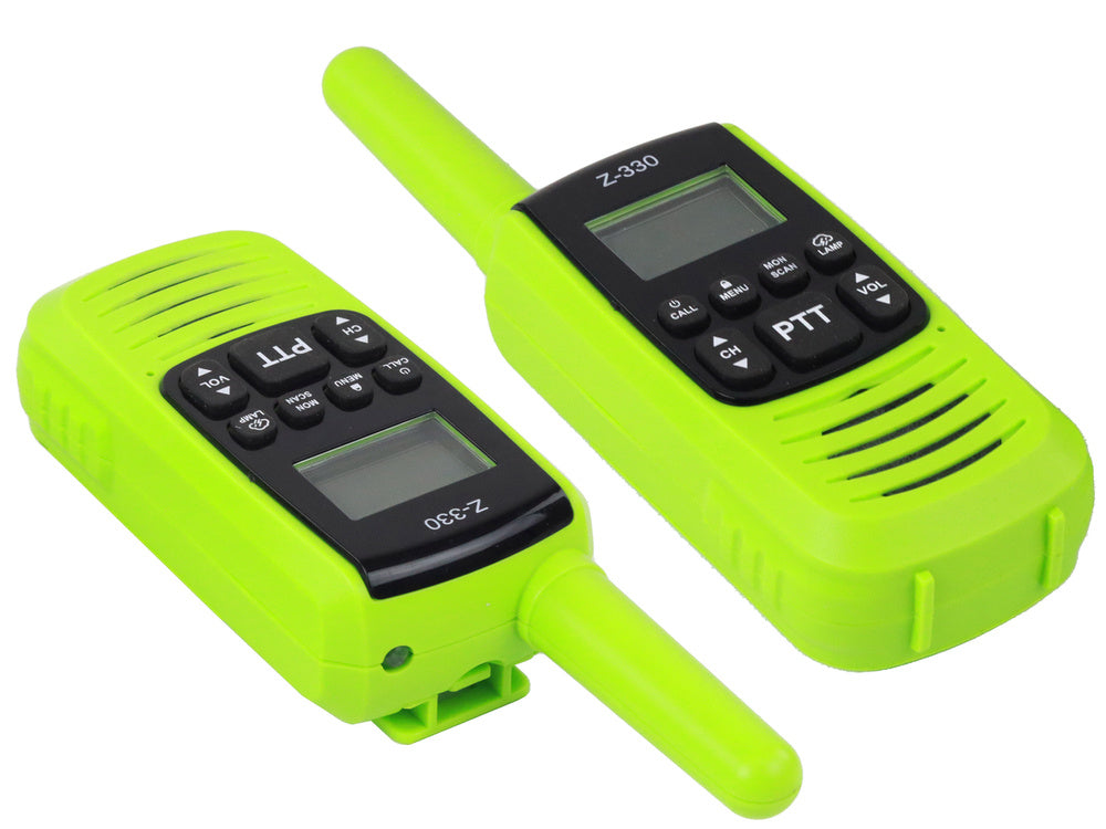 Walkie-Talkie za igru s dometom 3 km - zeleni
