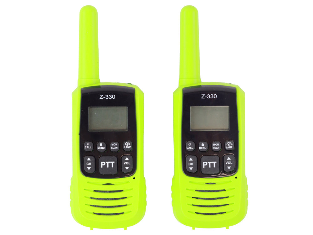 Walkie-Talkie za igru s dometom 3 km - zeleni