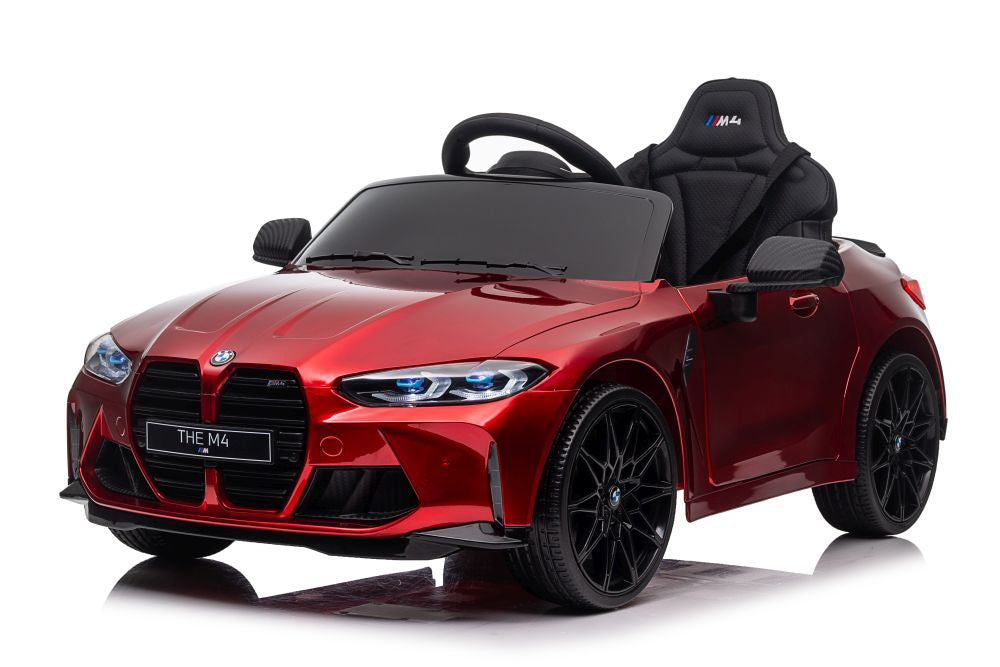 Licencirani auto na akumulator BMW M4 – crveni/lakirani