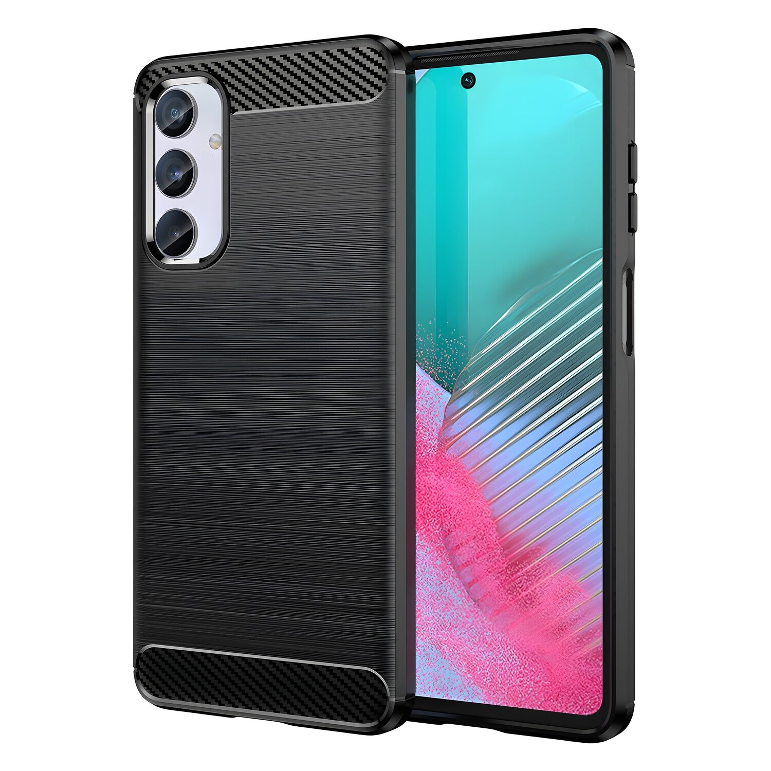 Futrola Carbon Shield TPU za Samsung Galaxy M54 - Crna KP28575