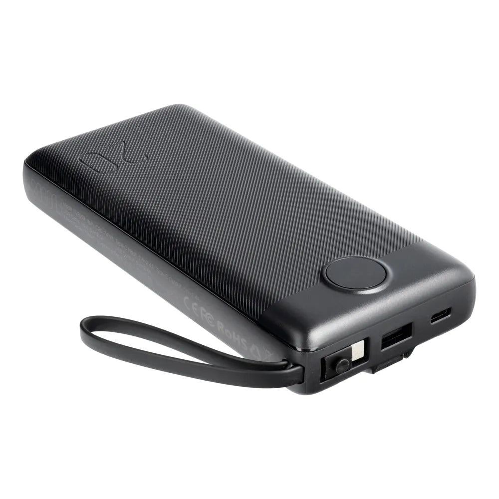 VEGER C20 Powerbank - 20.000mAh (Micro + Type C + Lightning 8-pin) crna (W2047)