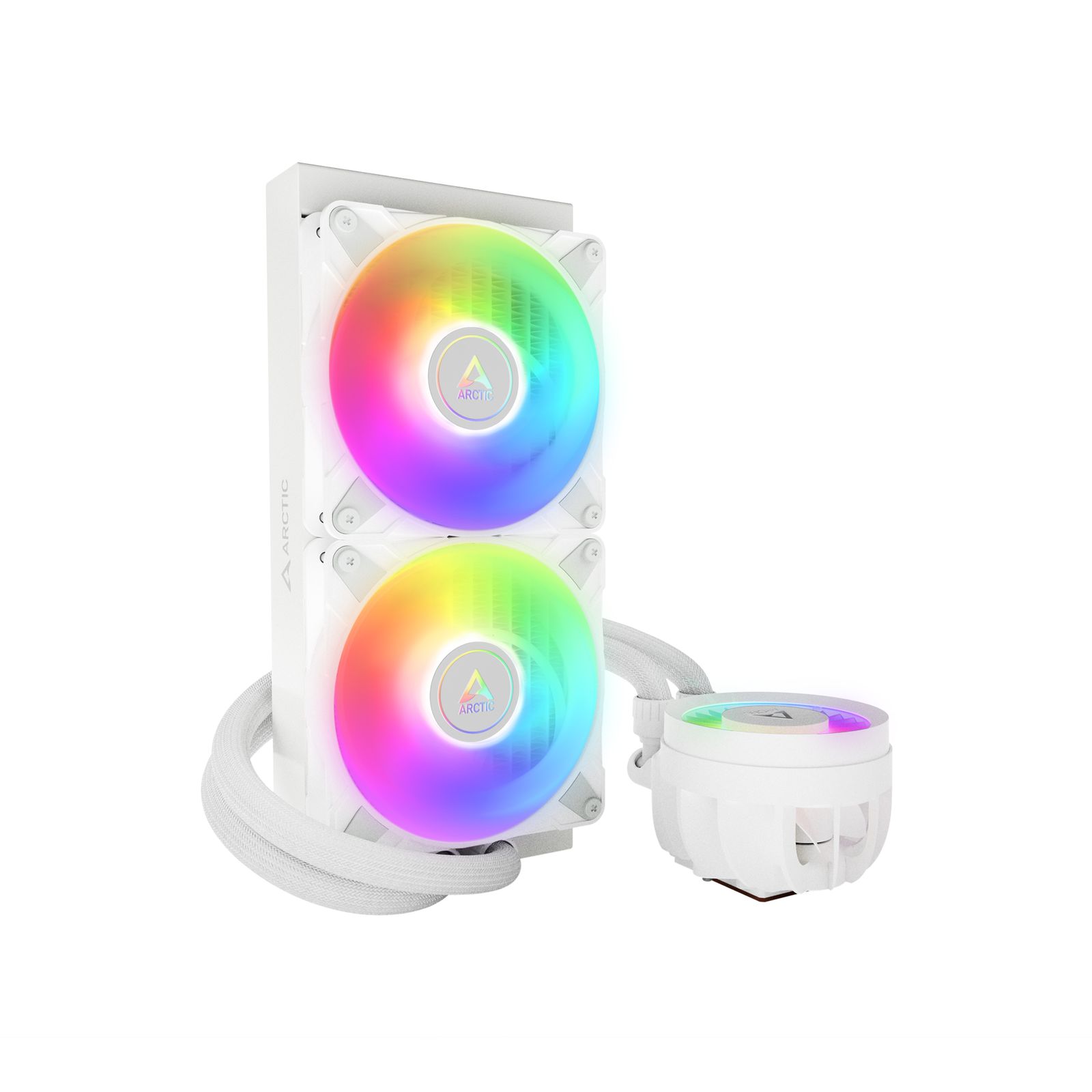 ARCTIC Liquid Freezer III 240 A-RGB Procesor Sve-u-jednom vodeno hlađenje 12 cm Bijelo 1 kom