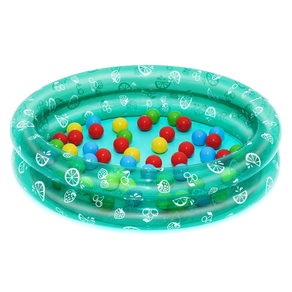 Bazen na napuhavanje Bestway 51141 Transparent s lopticama