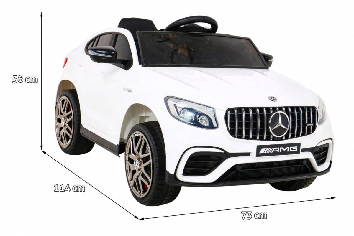 Licencirani auto na akumultor Mercedes Benz GLC63S 4x4 - bijeli