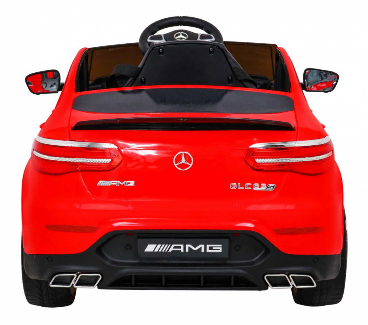 Licencirani auto na akumultor Mercedes Benz GLC63S 4x4- crvena