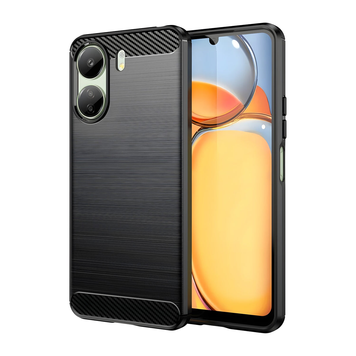 Futrola Carbon Shield TPU za Xiaomi Redmi 13C - Crna KP32900