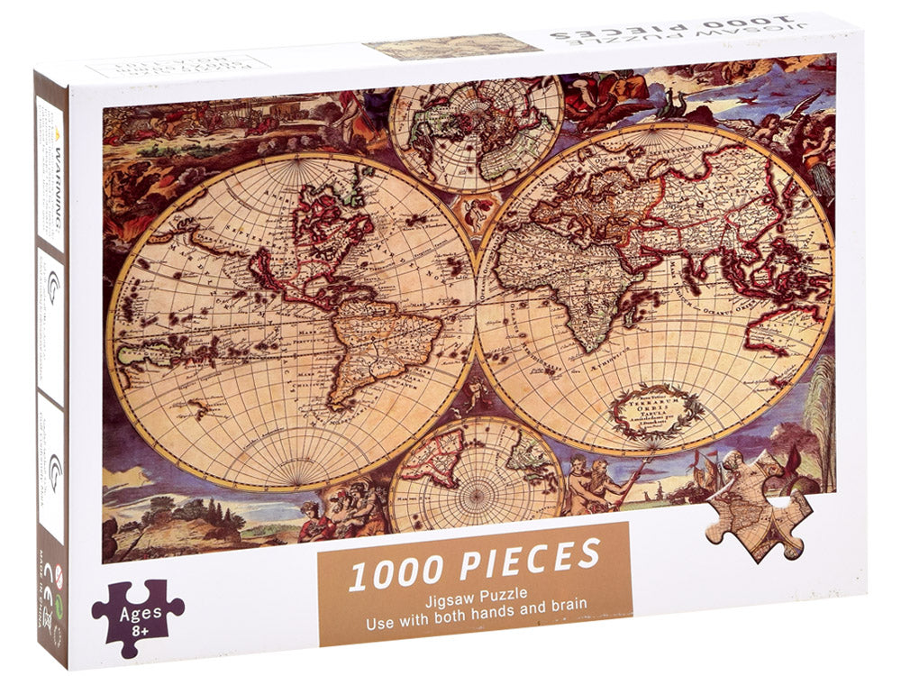 Puzzle 1000 el.: drevni zemljovid