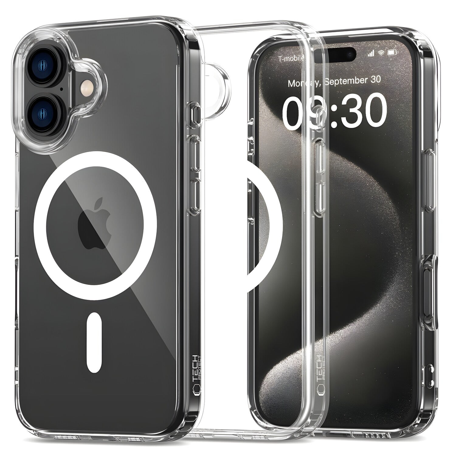 Tech-Protect Flexair Hybrid MagSafe futrola za iPhone 16 – Prozirna KP35116