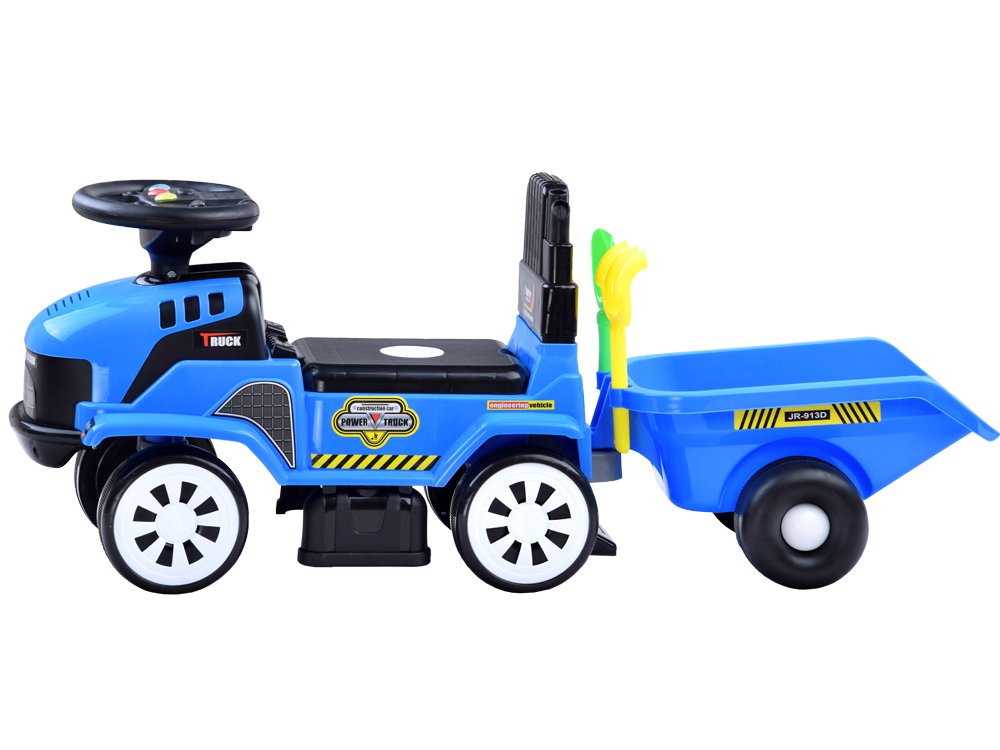 Guralica traktor s prikolicom – plavi