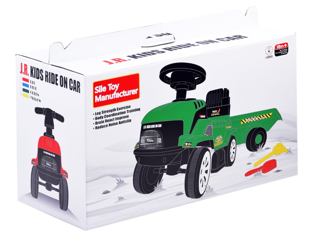 Guralica traktor s prikolicom – plavi