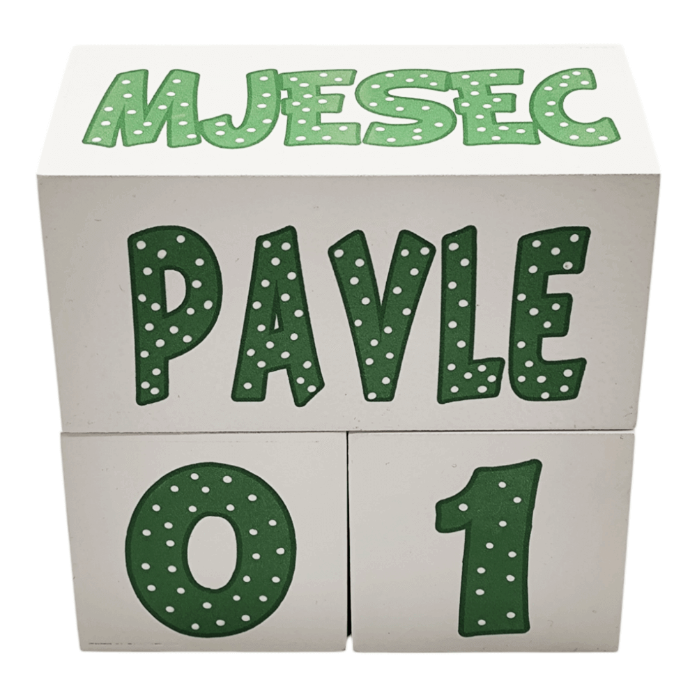 Milestone Kocke – Zabilježite svaki važan trenutak rasta vašeg djeteta!