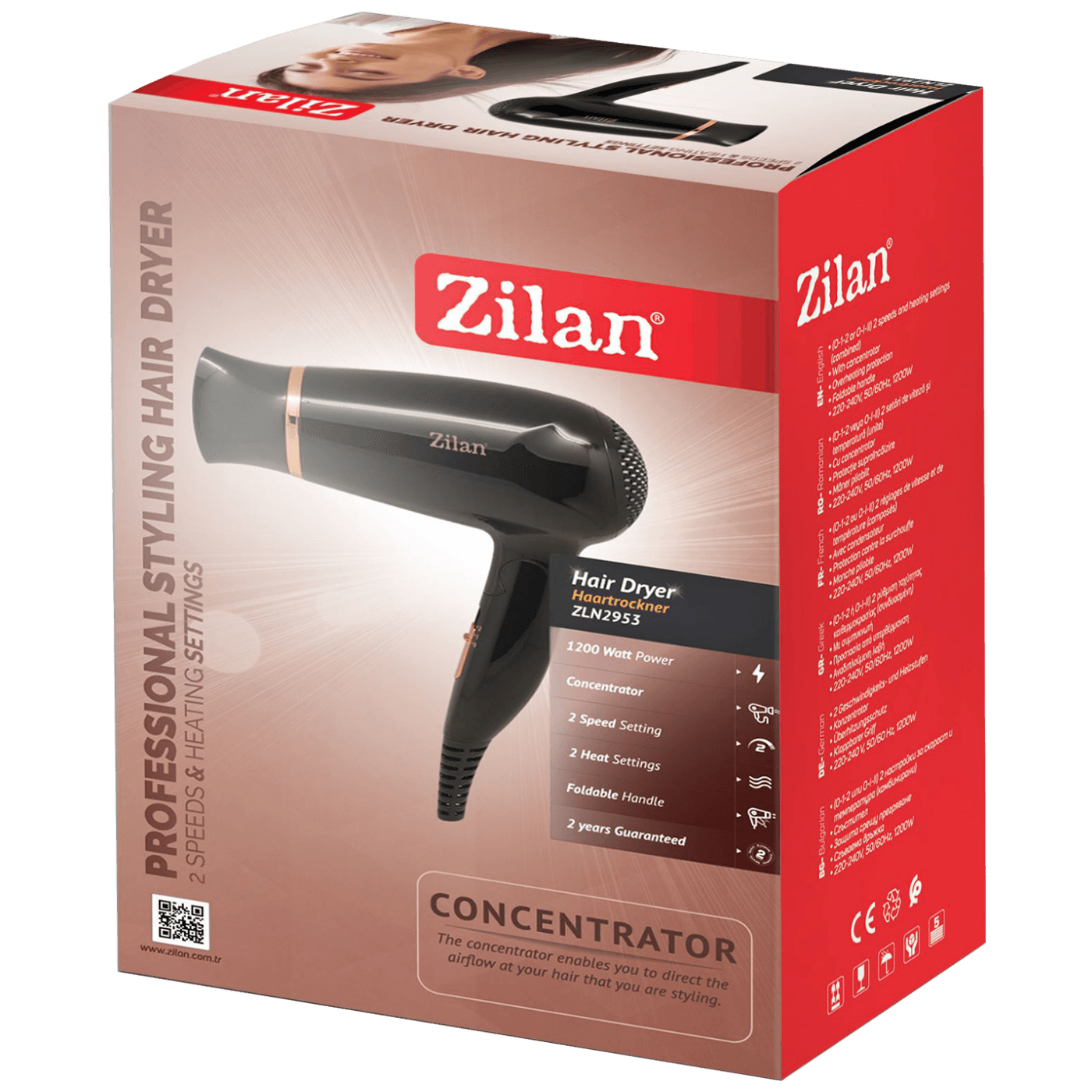 Zilan Sušilo za kosu, 1200 W - ZLN2953