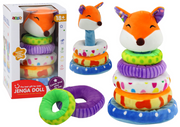 Plišana piramida za slaganje FOX - 27 cm