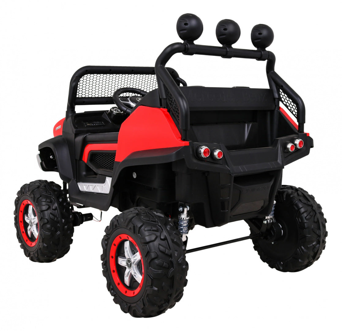 Licencirani auto na akumultor Mercedes BENZ UNIMOG S- crveni