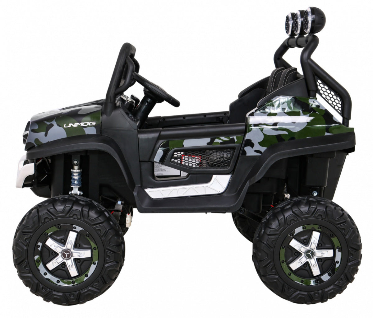 Licencirani auto na akumultor Mercedes BENZ UNIMOG S - moro