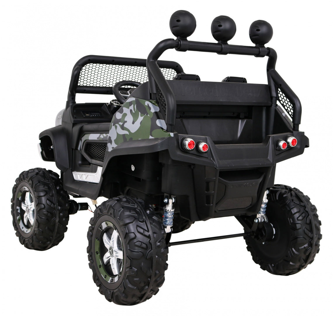 Licencirani auto na akumultor Mercedes BENZ UNIMOG S - moro
