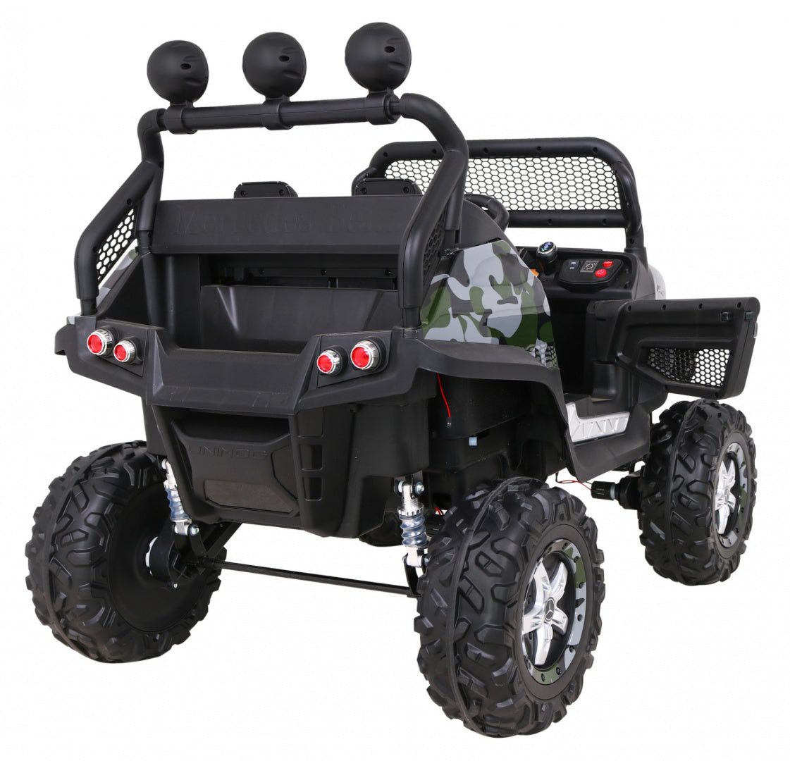 Licencirani auto na akumultor Mercedes BENZ UNIMOG S - moro
