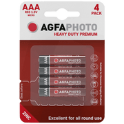 AgfaPhoto Zinc baterije, AAA, 1.5 V, blister 4 kom. - AAA B4