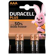 Duracell Baterija alkalna, AAA, 1,5 V, blister 4 kom. - AAA B4
