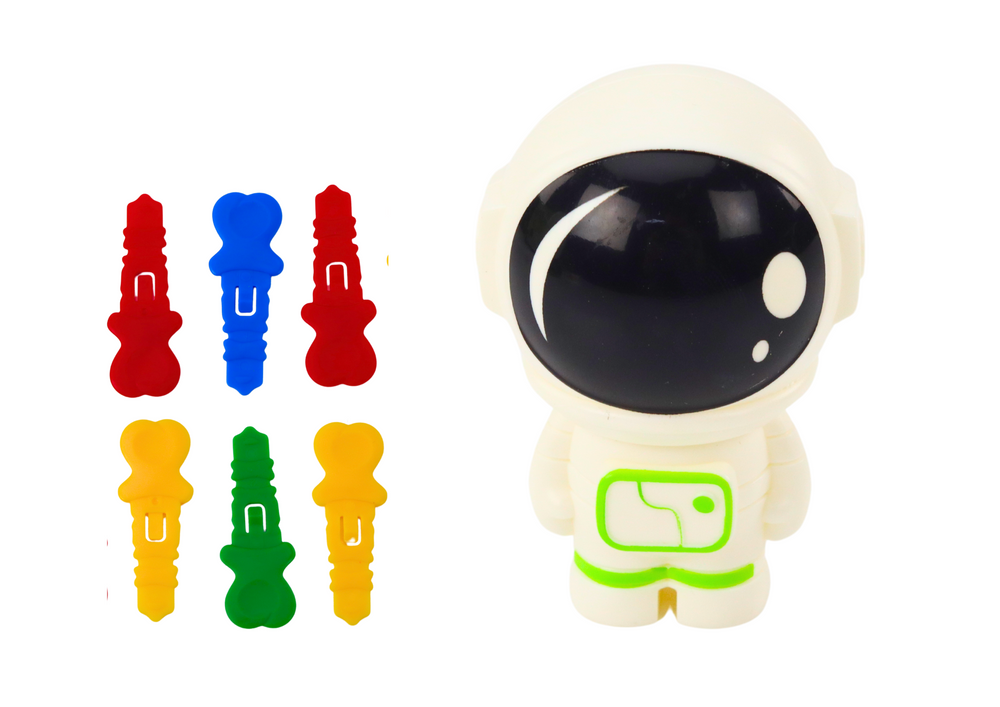 Arcade Game Cosmonaut Jumping Out of a Space Rocket