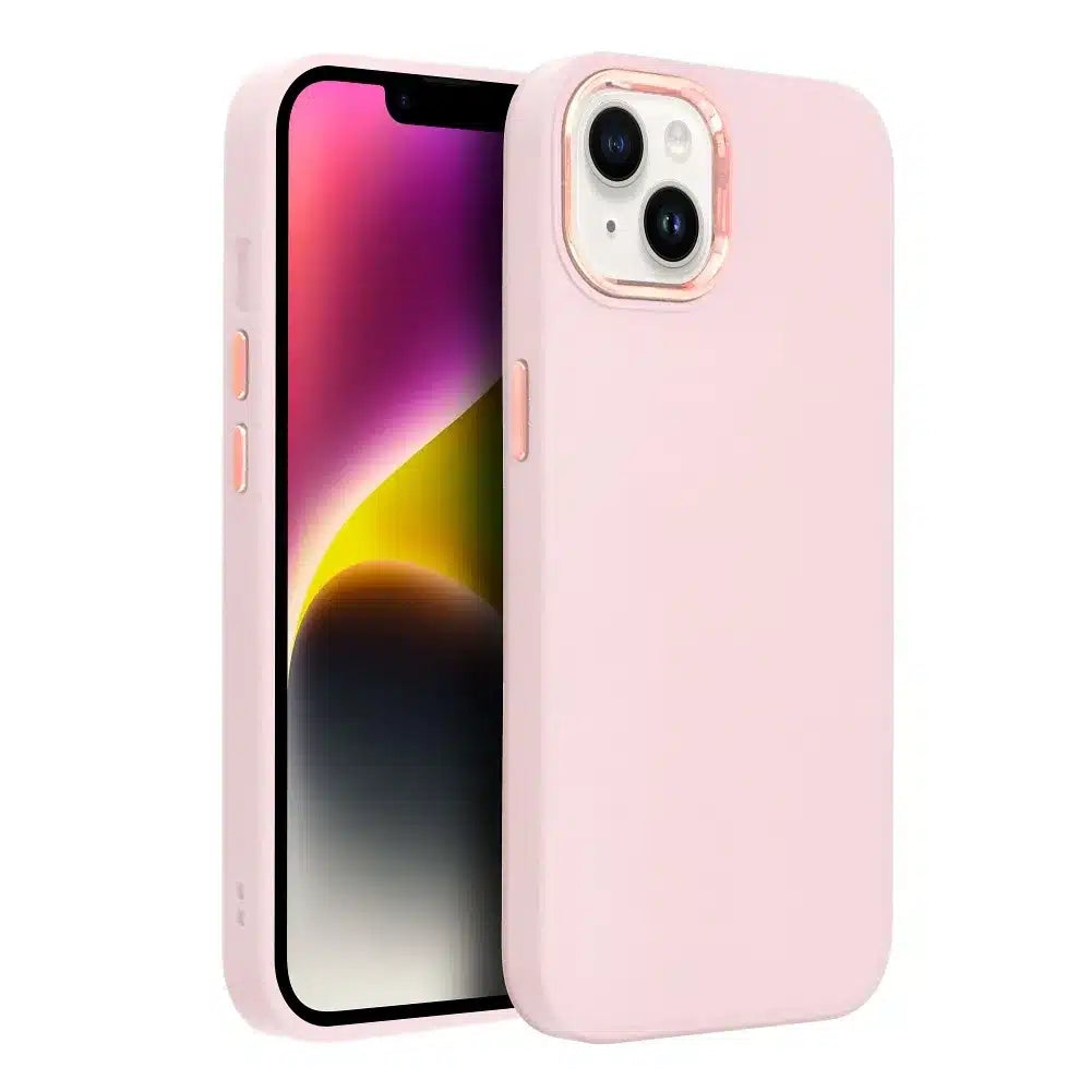 FRAME maska za XIAOMI Redmi 12 4G / 12 5G puder roza