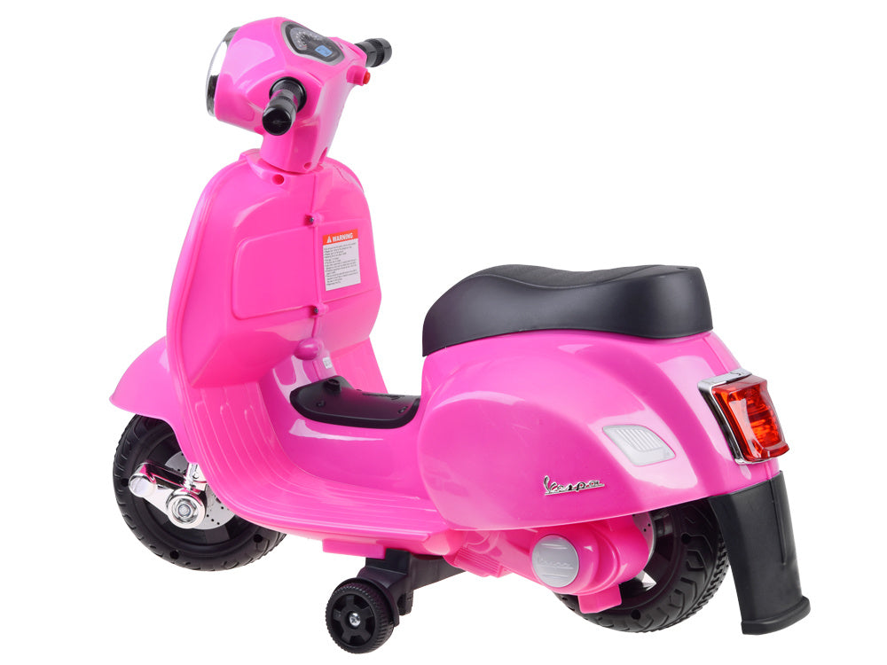 Mini Vespa na akumulator – roza