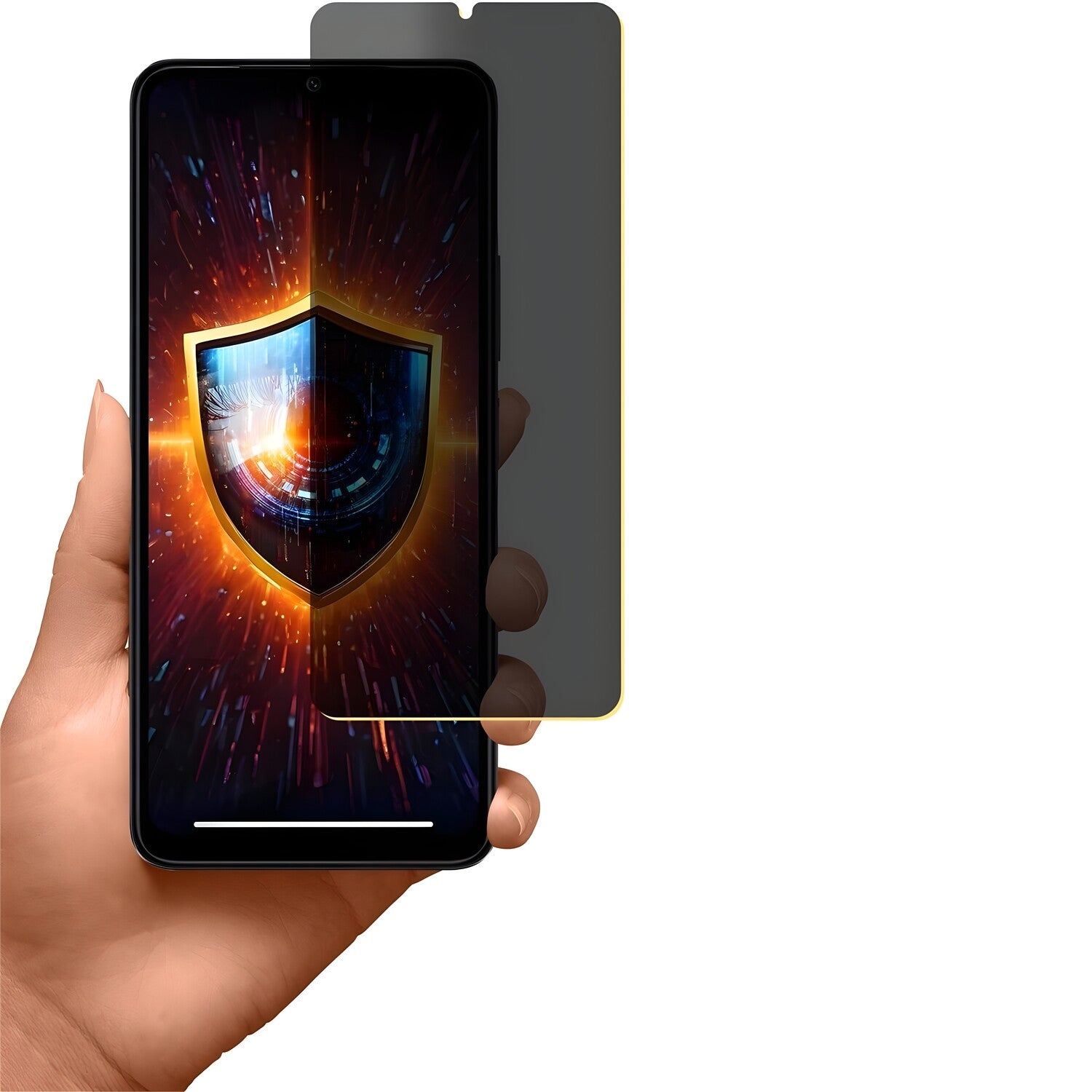 Zaštitno staklo 3mk Silky Matt Privacy za Xiaomi Redmi A3 - Crna KP38153