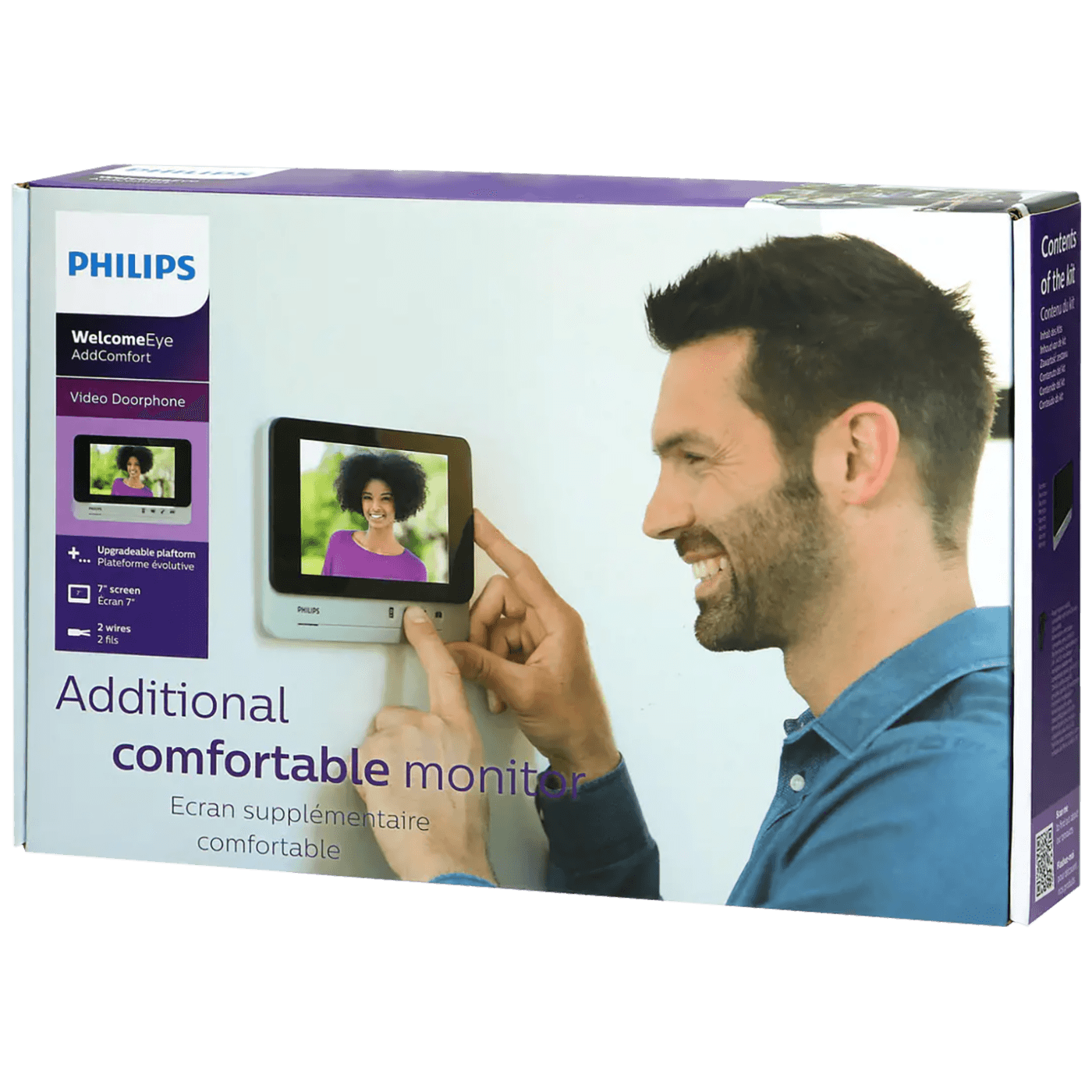 Philips Video interfon, unutarnja jednica, WelcomeEye Series - WelcomeEye Comfort 7"