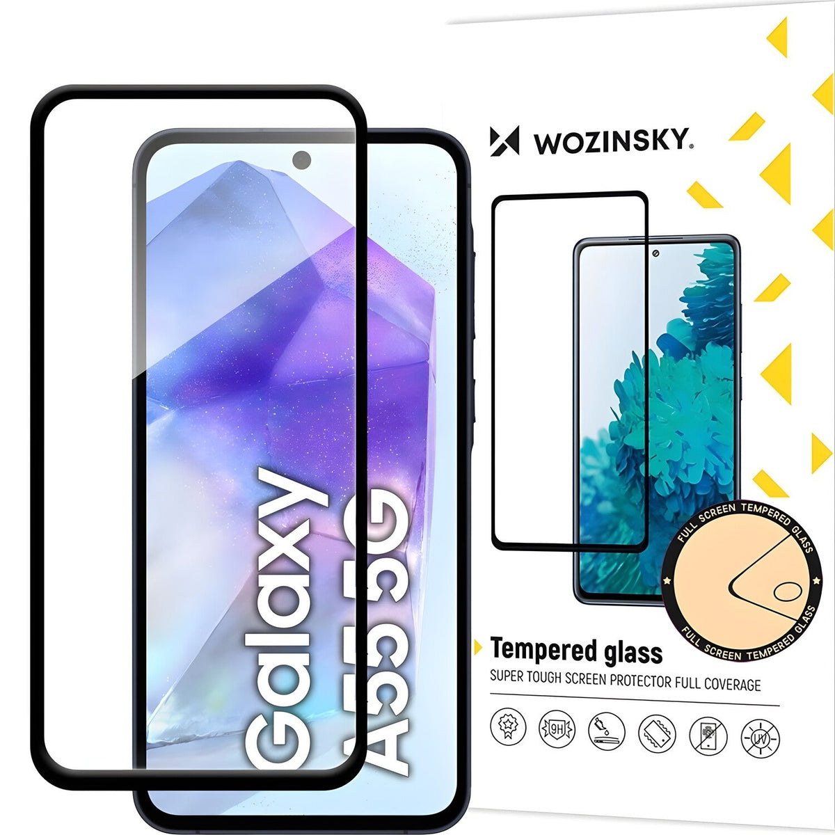 Wozinsky zaštitno kaljeno staklo za Samsung Galaxy S25 Ultra - Crna