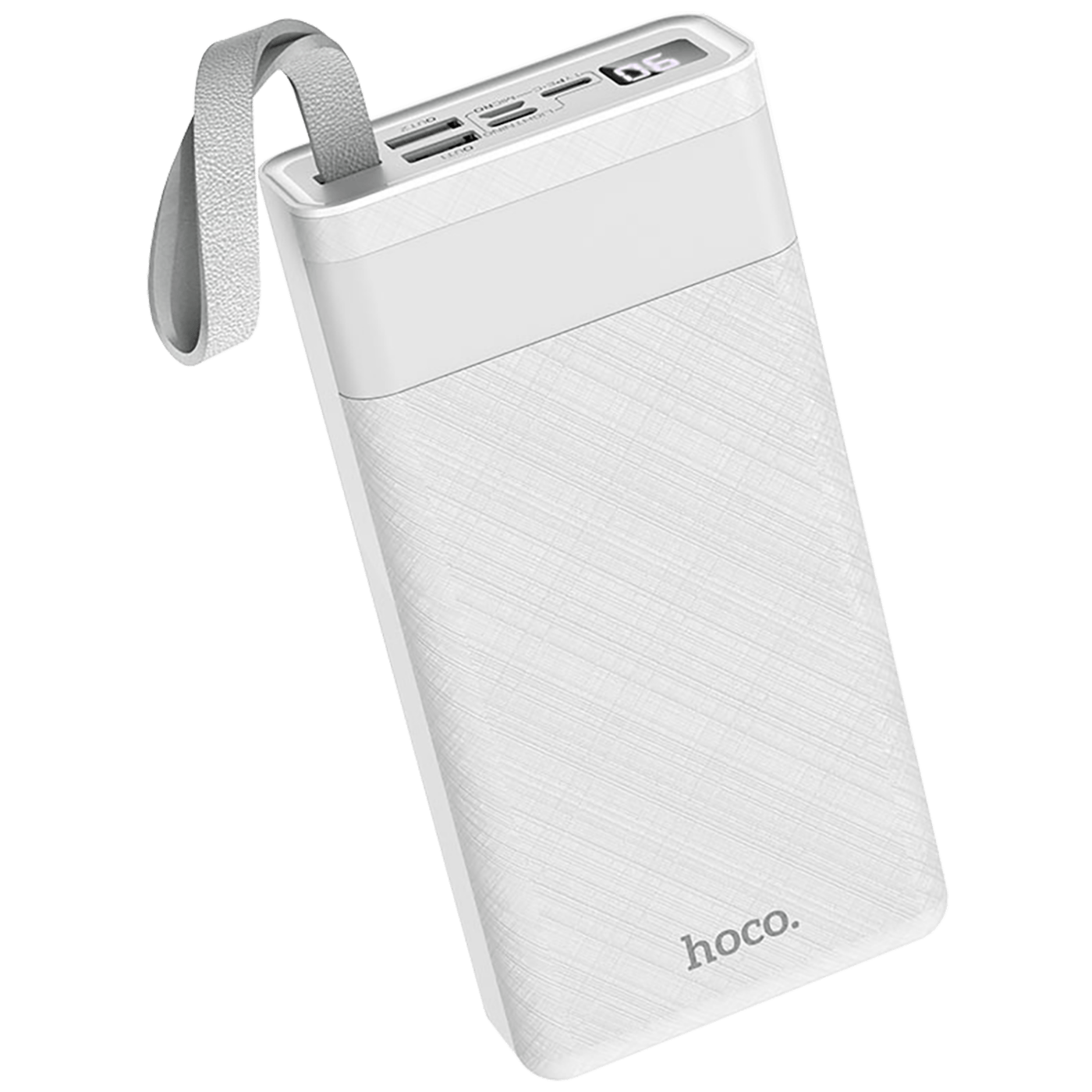 hoco. Punjač prijenosni sa lampom, Hoco j73, 30000mAh, 2A / 2A - J73 Powerful, Black