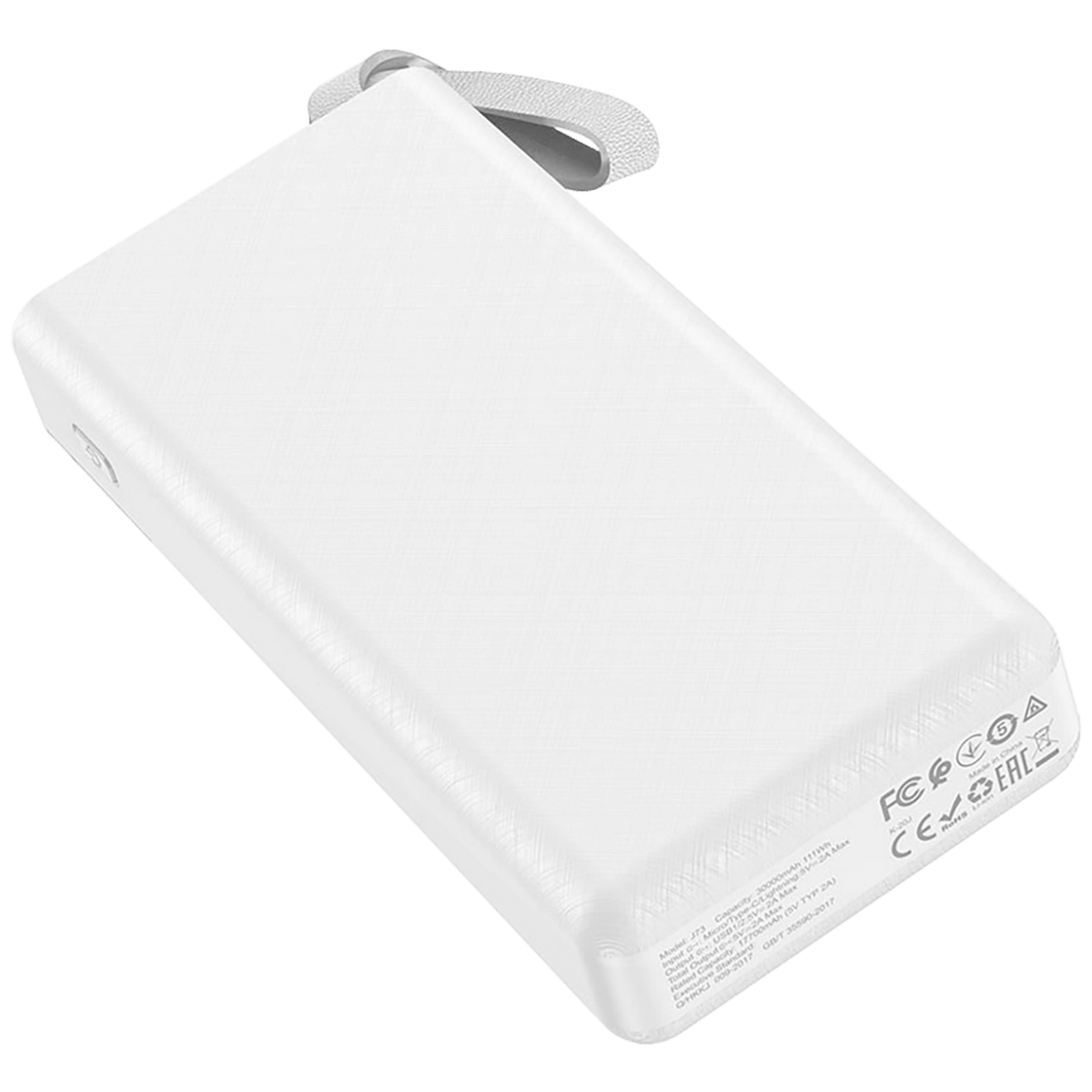 hoco. Punjač prijenosni sa lampom, Hoco j73, 30000mAh, 2A / 2A - J73 Powerful, Black