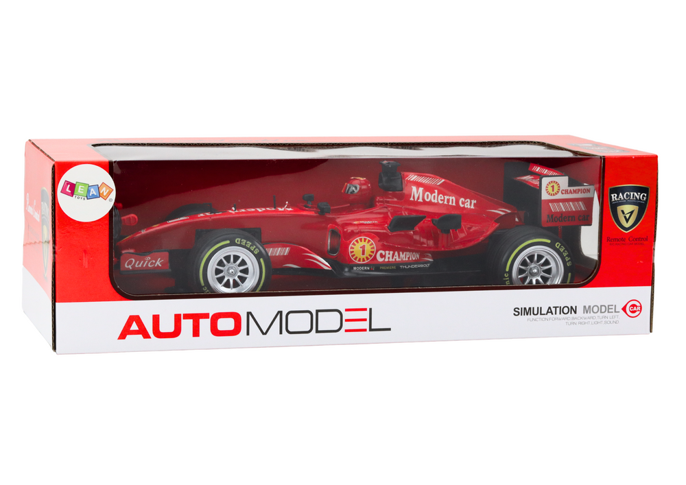 Formula na daljinsko upravljanje automodel 1:12 sa zvučnim efektima - Crveni