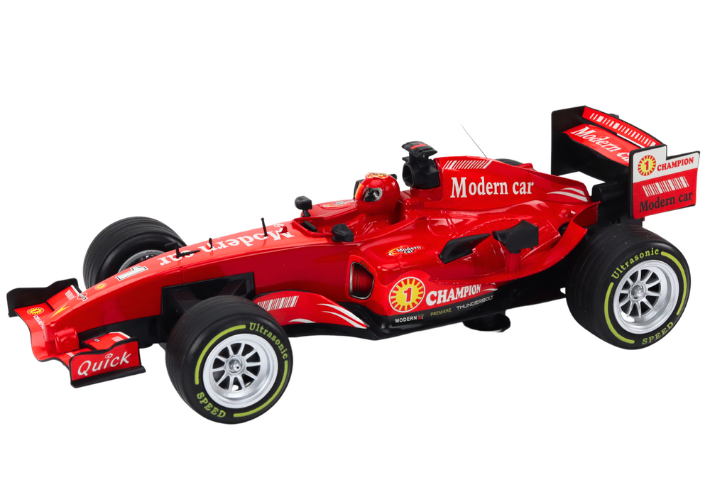 Formula na daljinsko upravljanje automodel 1:12 sa zvučnim efektima - Crveni